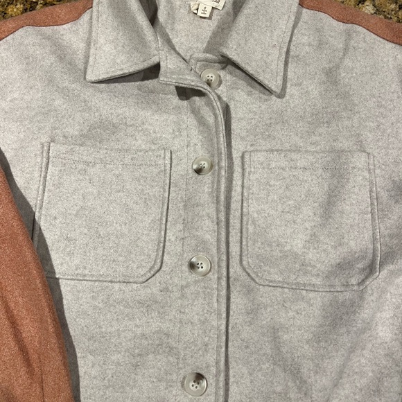 Hem and Thread Shirt Jacket Size Small - Picture 2 of 7